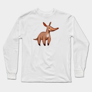 Cute Aardvark Drawing Long Sleeve T-Shirt